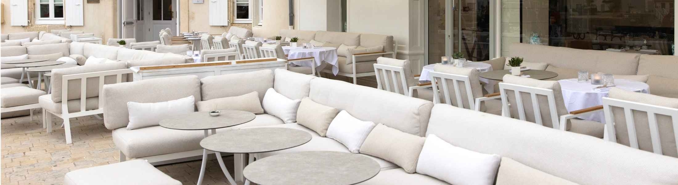 Clarisse&rsquo;s terrace at H&ocirc;tel de Toiras